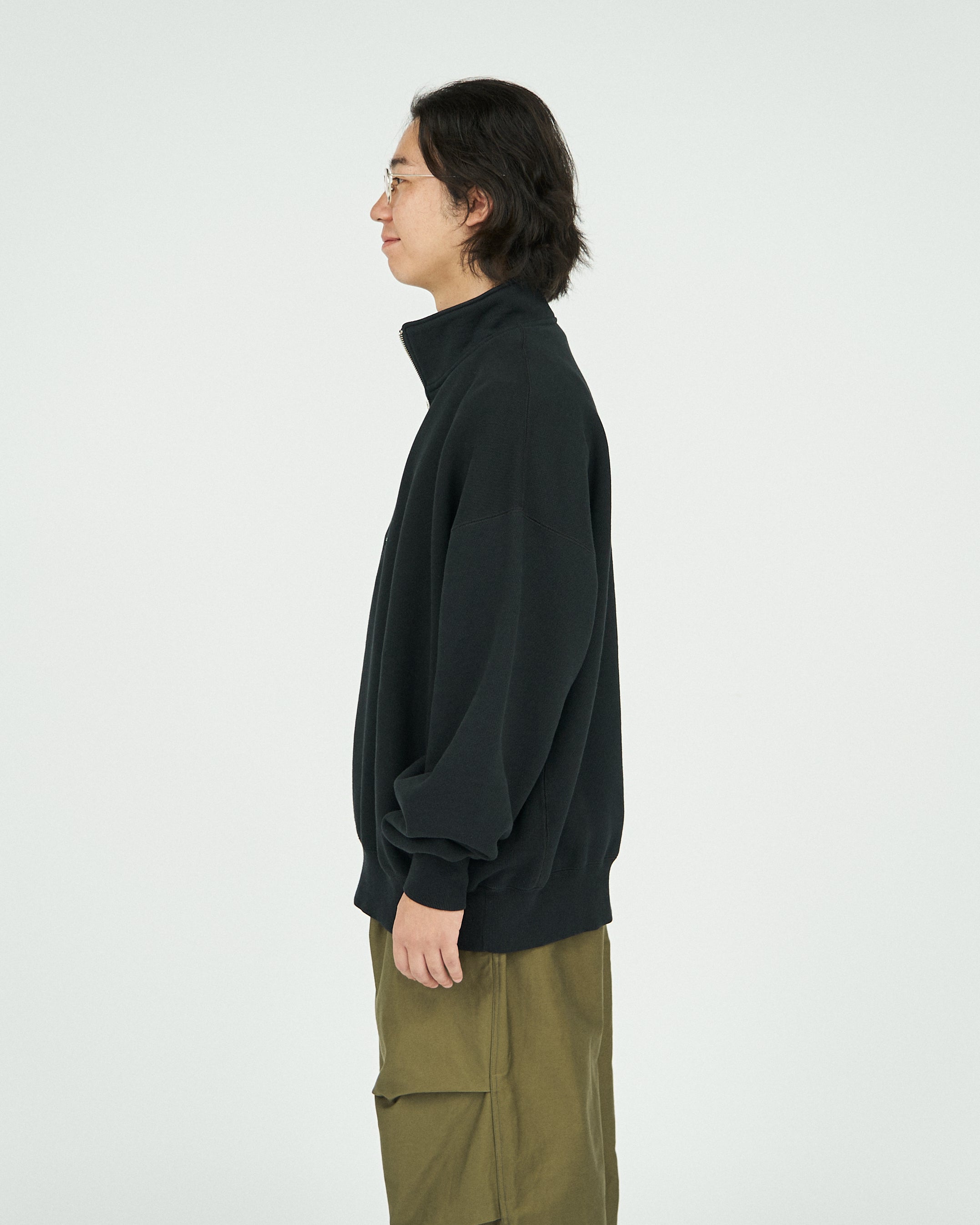 HEAVY OZ HALF ZIP PULLOVER