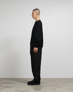 HIGH GAUGE L/S OVERSIZED CREW NECK KNIT