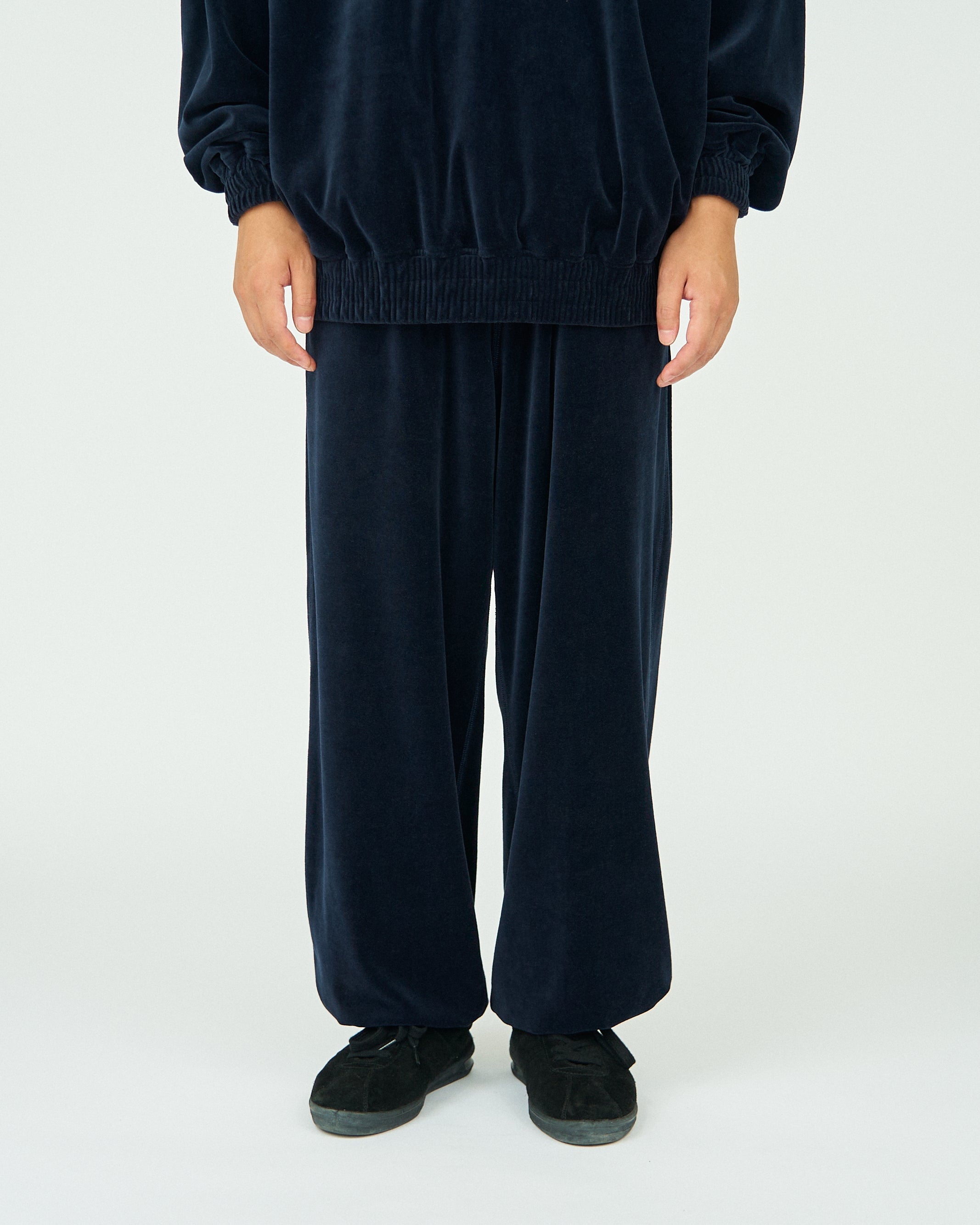 VELOUR JERSEY PANTS