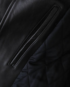 LEATHER DOUBLE RIDERS JACKET