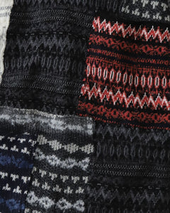 PATCHWORK PULLOVER KNIT