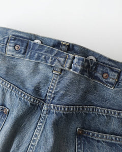 NO.22 WASHED WIDE DENIM PANTS