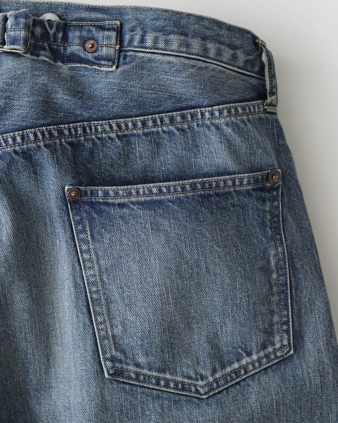 NO.22 WASHED WIDE DENIM PANTS
