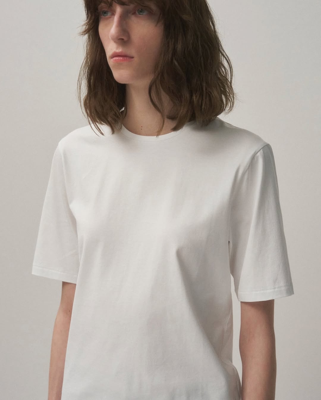 SUVIN 60/2 PERFECT S/S T-SHIRT（WOMEN）