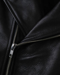 LEATHER DOUBLE RIDERS JACKET