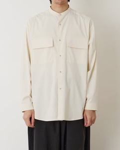 BAND COLLAR SHIRT