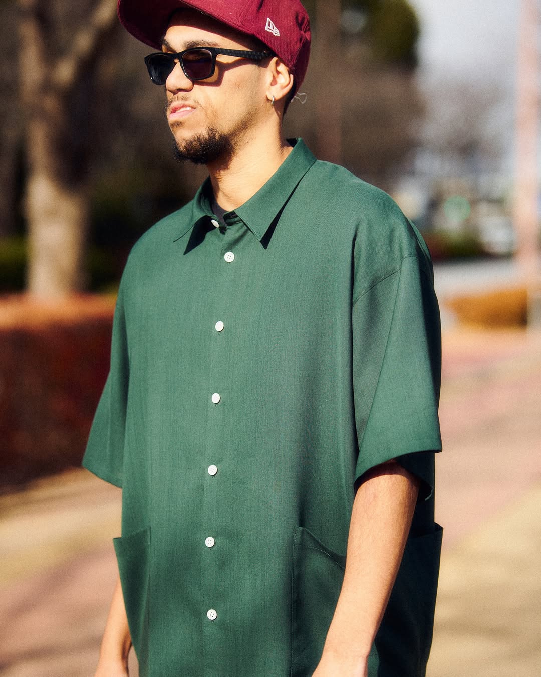 SIDE POCKET S/S SHIRT