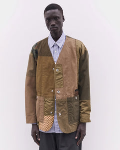 PATCHWORK LINER JACKET