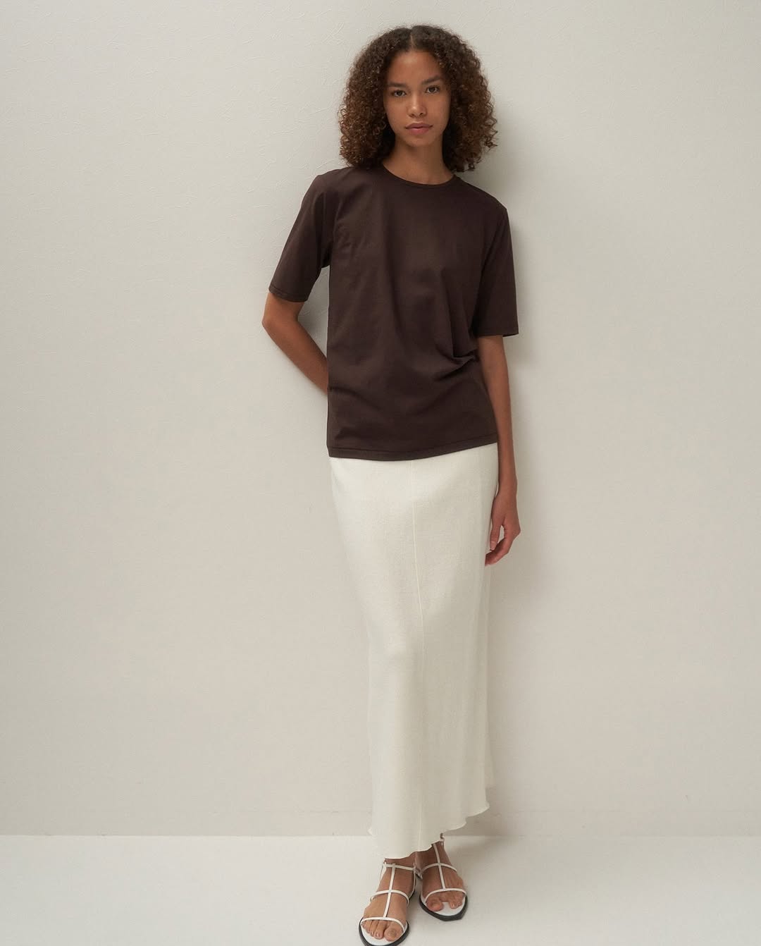 SUVIN 60/2 PERFECT S/S T-SHIRT（WOMEN）