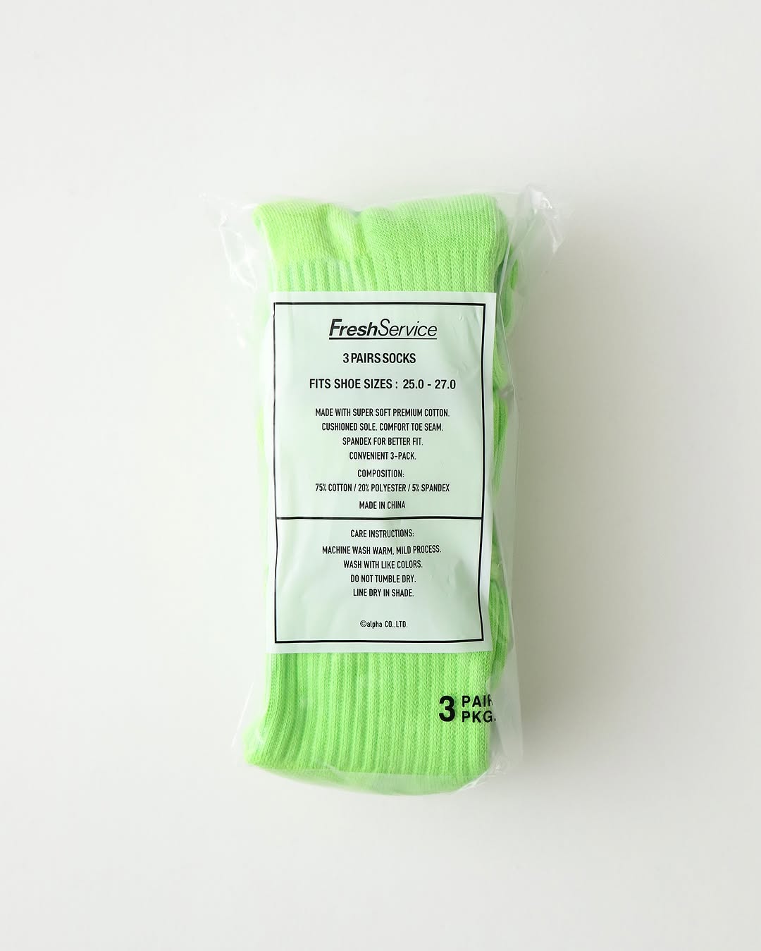 ORIGINAL 3-PACK SHORT SOCKS