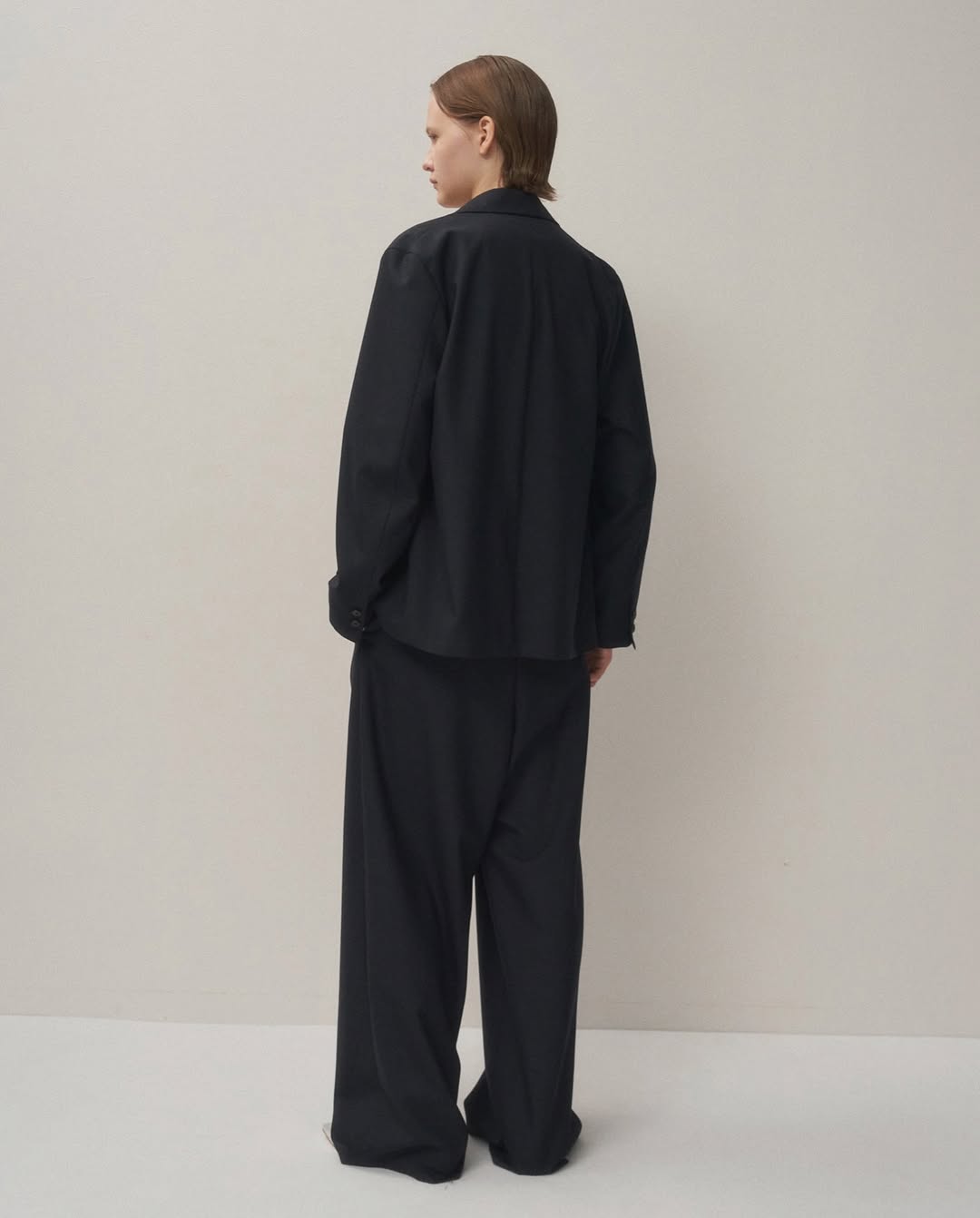 WOOL TROPICAL WIDE EASY PANTS（WOMEN）
