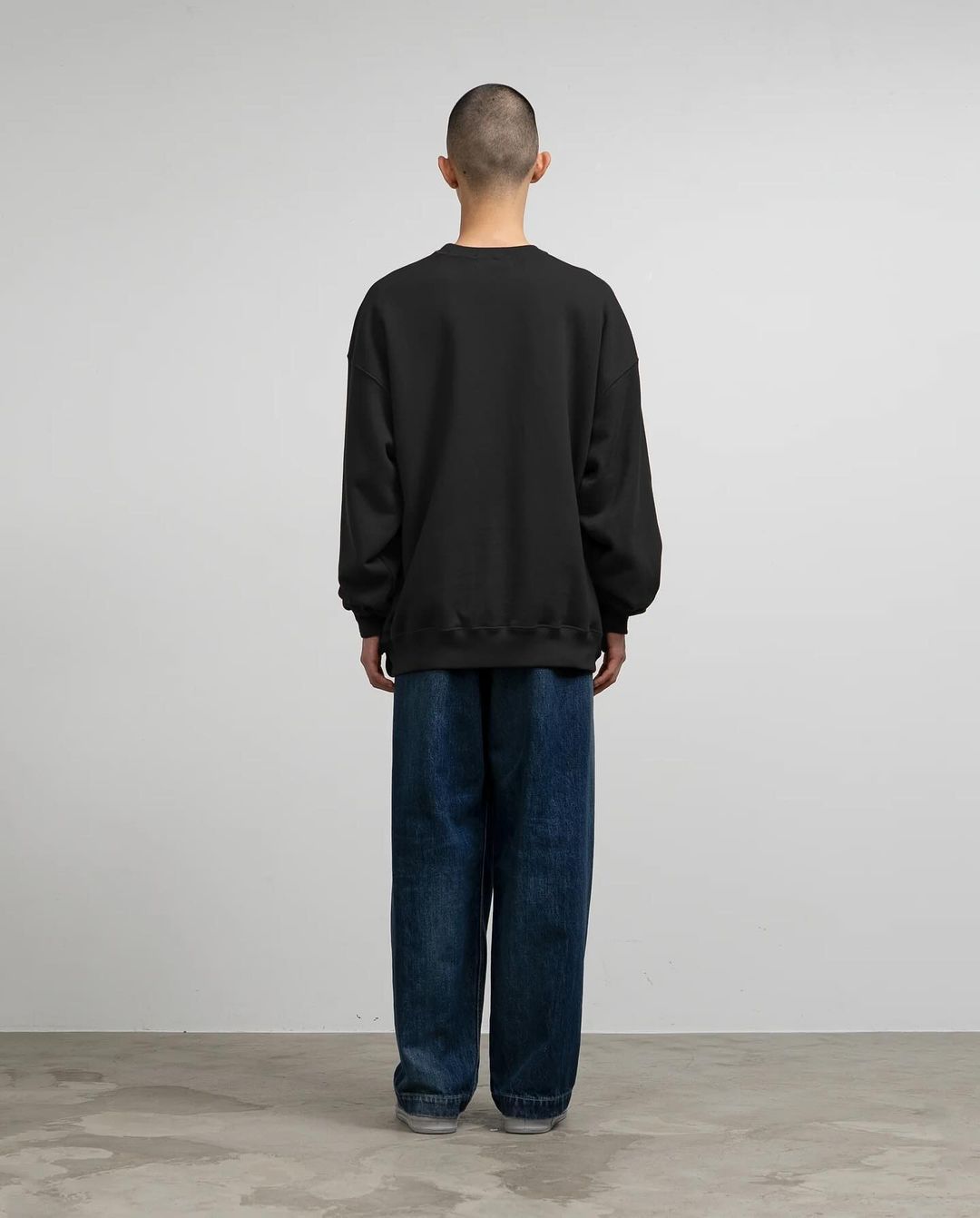 AZUMA TERRY CREW NECK SWEAT