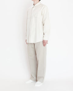 BUTTON SHIRT FLAP POCKET