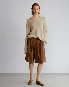 LINEN SOLOTEX SKIPPER KNIT