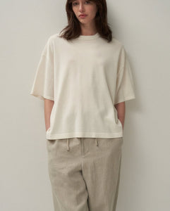 WASHI KNIT CREWNECK SWEATER（WOMEN）