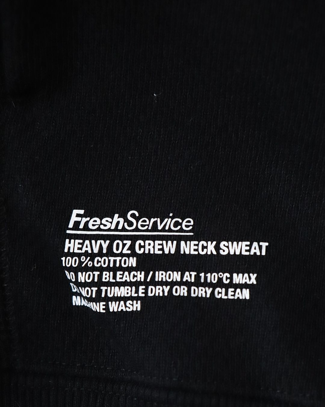 HEAVY OZ CREW NECK SWEAT