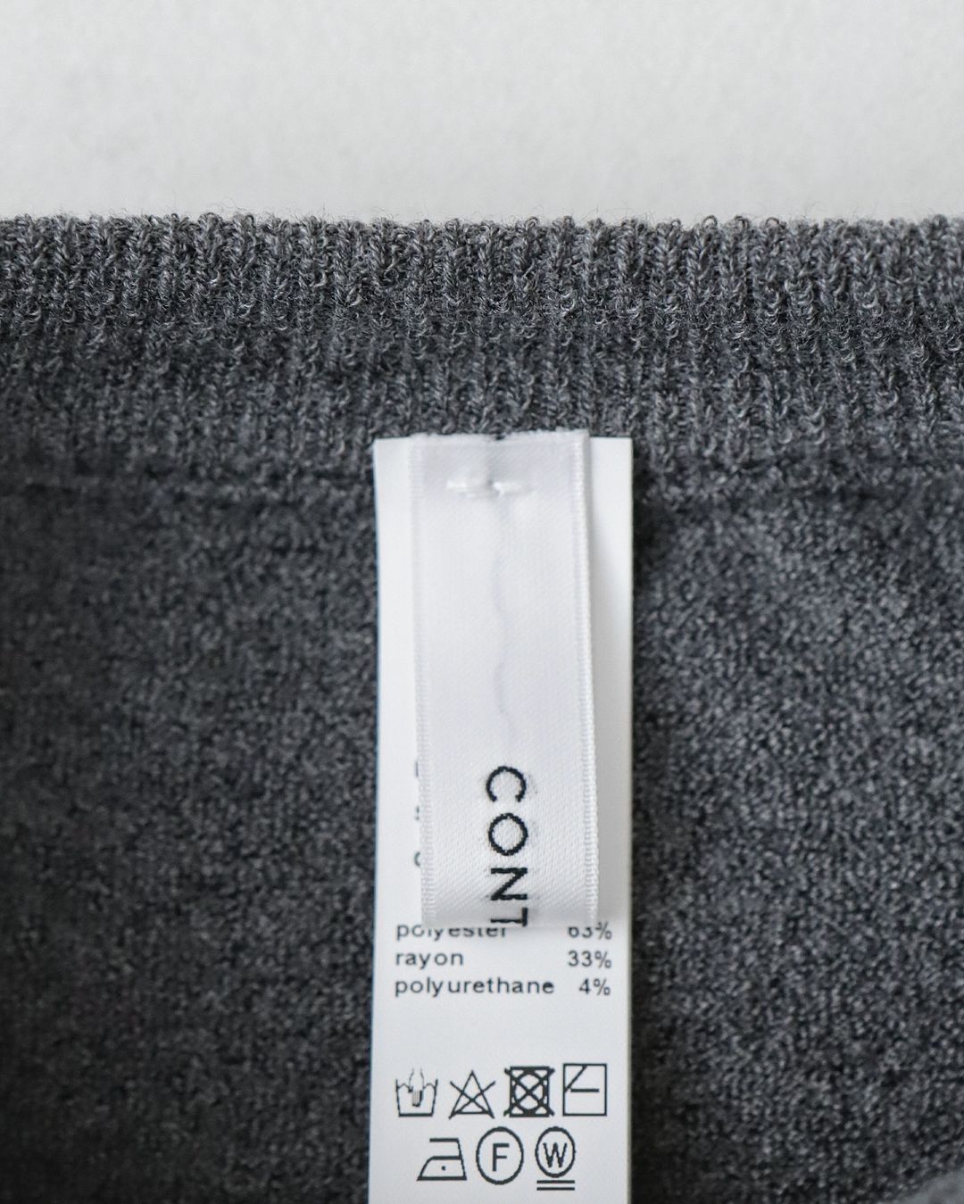 CONTEMPO｜2WAY CREW NECK KNIT