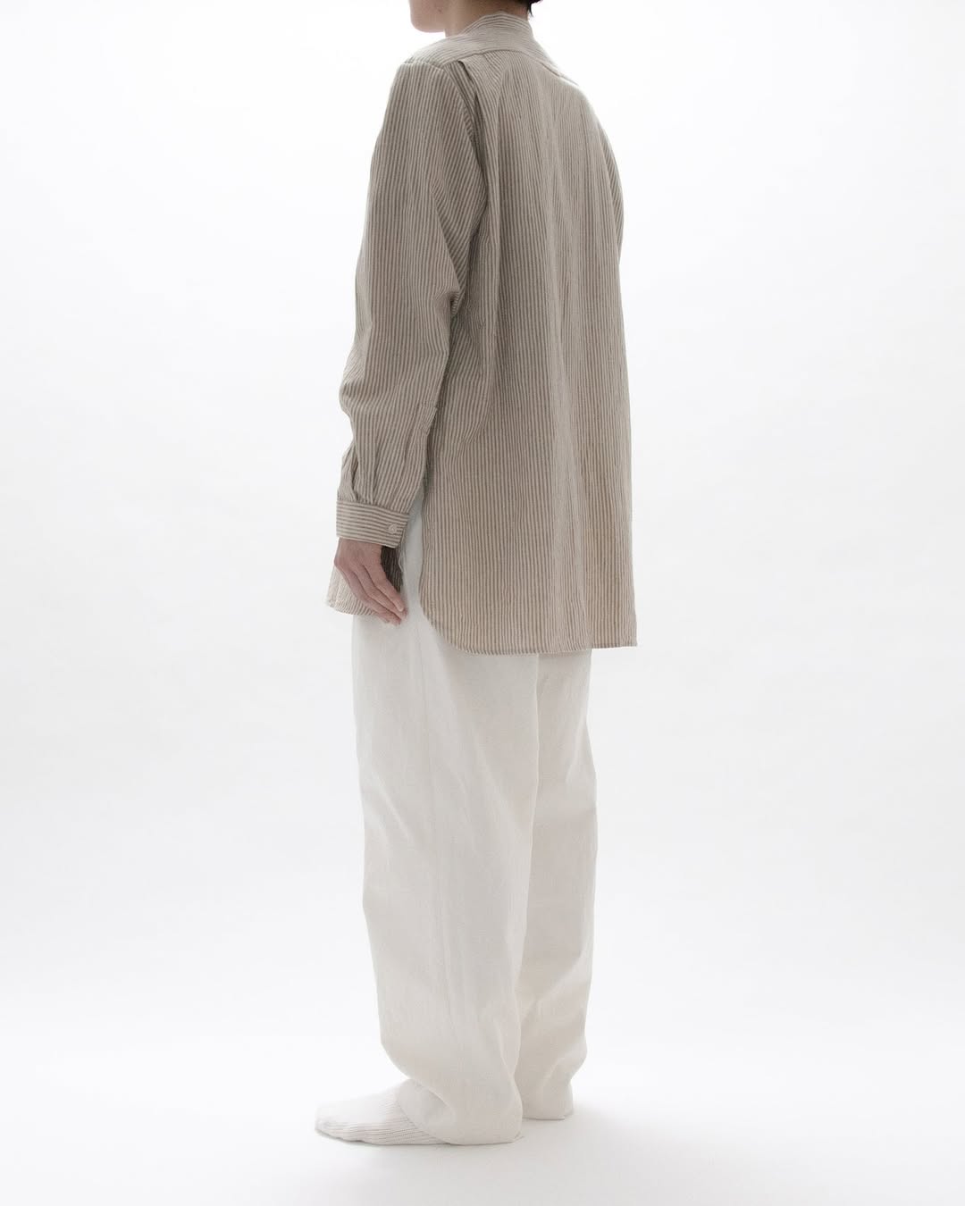 STAND COLLAR SHIRT