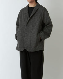 GORE-TEX WINDSTOPPER® GLEN CHECK LAPEL JACKET