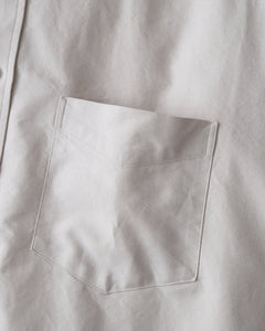 OXFORD OVERSIZED BAND COLLAR SHIRT