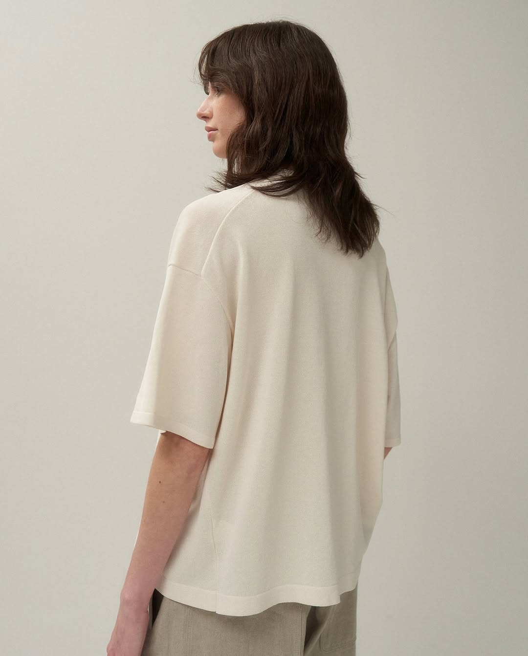 WASHI KNIT CREWNECK SWEATER（WOMEN）