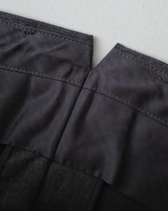 UNLIKELY BACK STRAP PLAIN FRONT TROUSERS WOOL SERGE