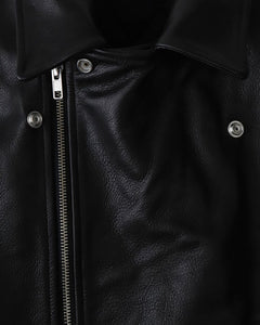 LEATHER DOUBLE RIDERS JACKET