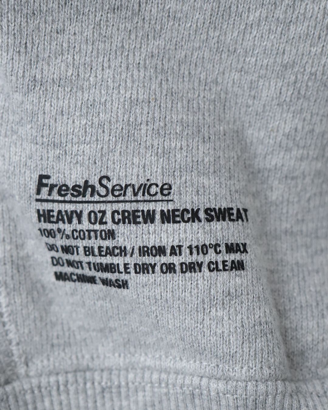 HEAVY OZ CREW NECK SWEAT