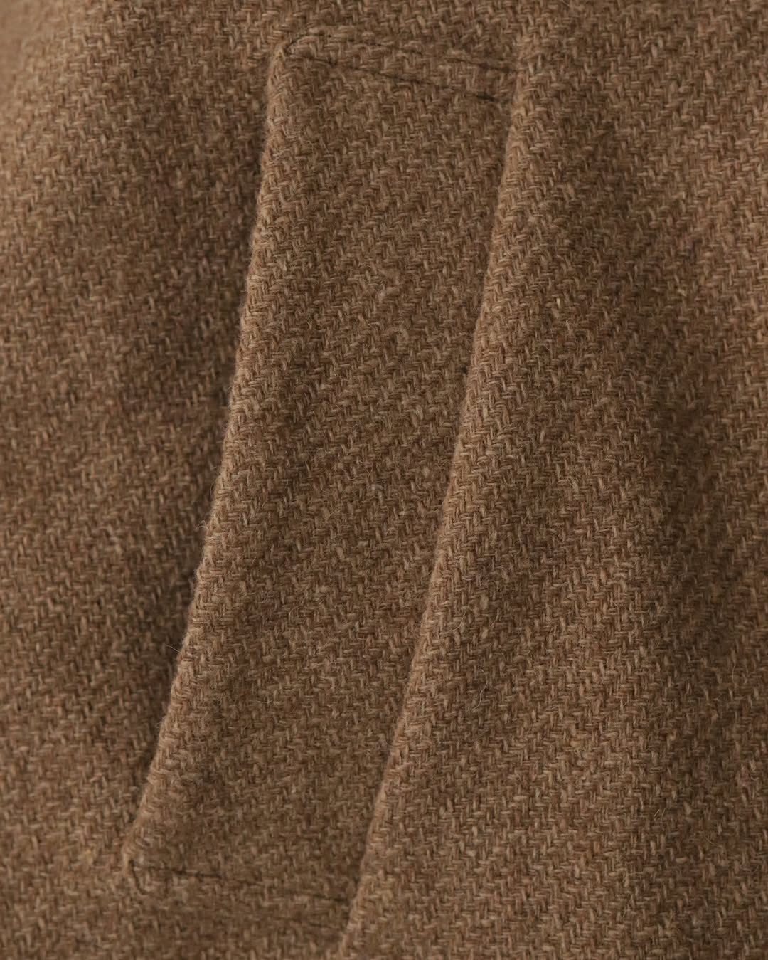 SOUTIEN COLLAR COAT SHORT TWEED