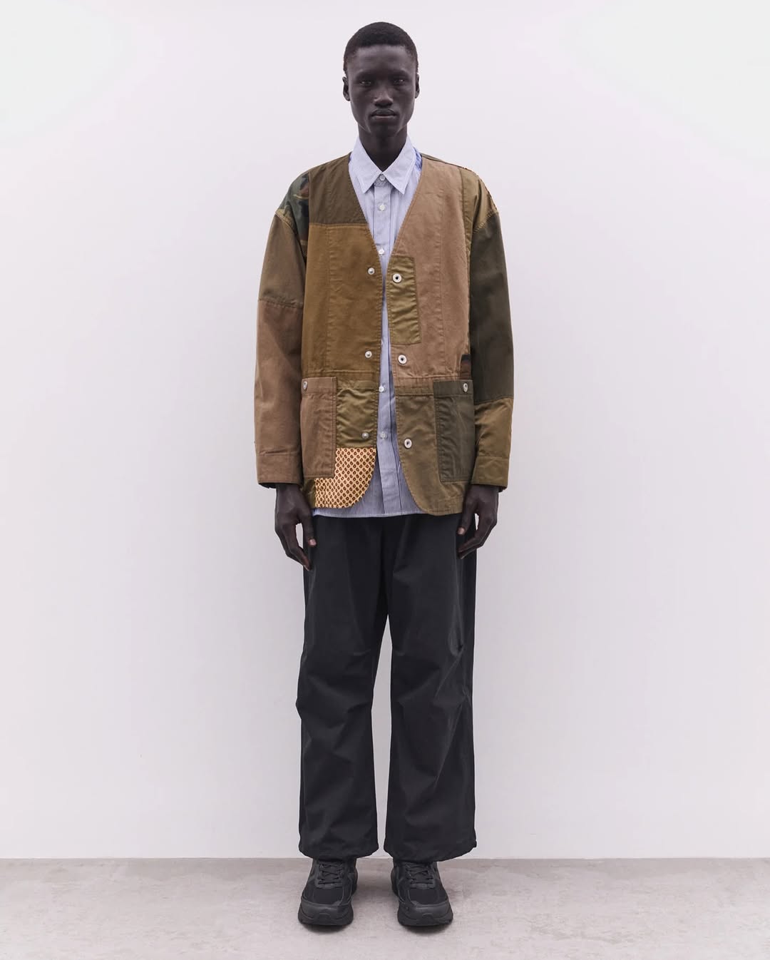 PATCHWORK LINER JACKET