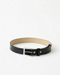 LEATHER BELT｜CROCODILE