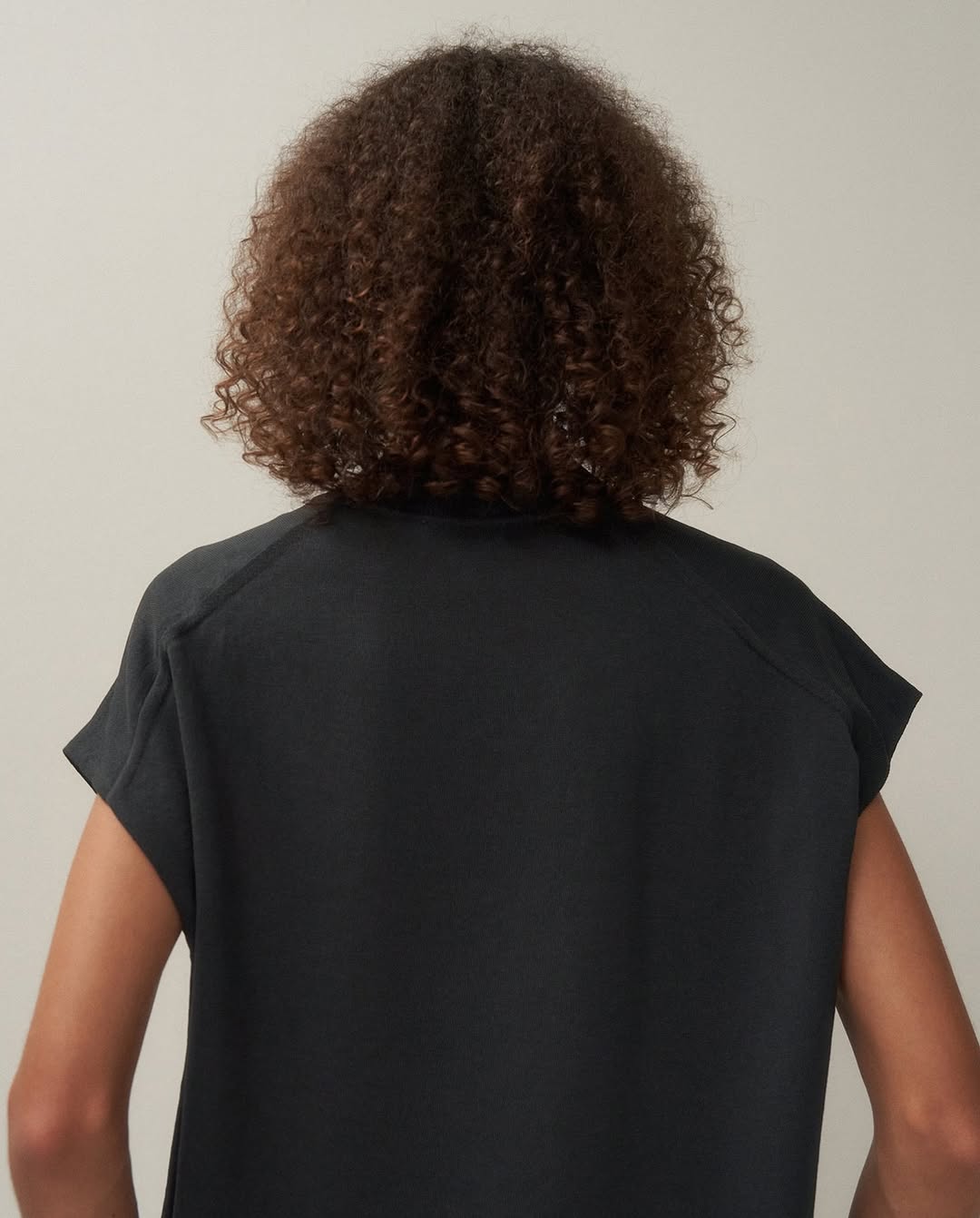 WASHI KNIT MOCKNECK VEST（WOMEN）