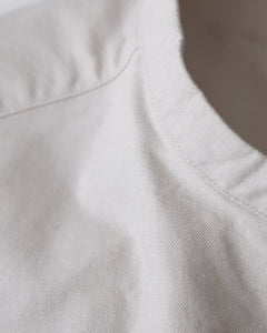 OXFORD OVERSIZED BAND COLLAR SHIRT