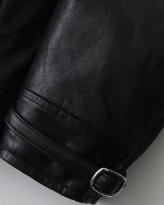 LEATHER DOUBLE RIDERS JACKET