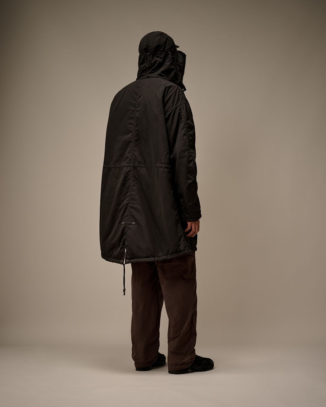 C.P. COMPANY 3LAYER NYLON FISHTAIL PARKA