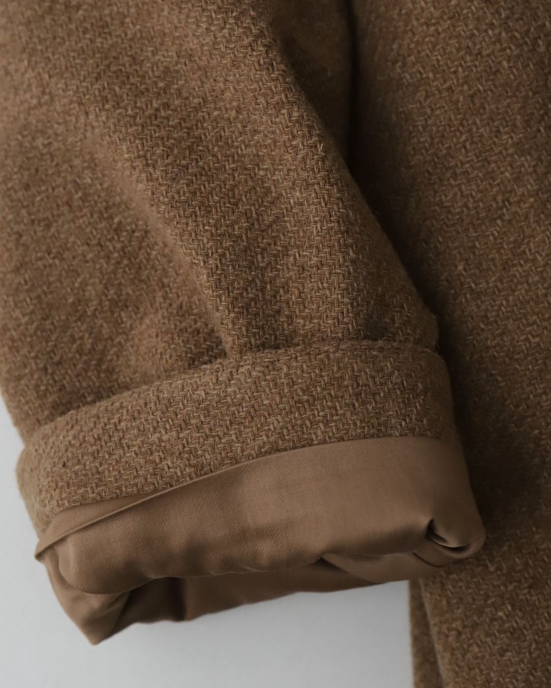 SOUTIEN COLLAR COAT SHORT TWEED