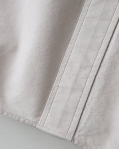 OXFORD OVERSIZED BAND COLLAR SHIRT