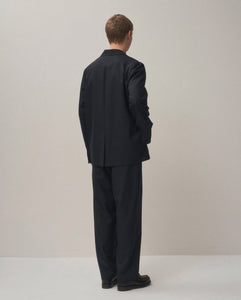 WOOL TROPICAL LOOSE FIT PANTS