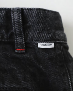 SELVAGE DENIM TWO TUCK TAPERED PANTS