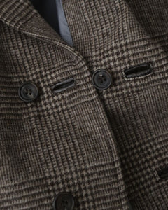 GORE-TEX WINDSTOPPER® GLEN CHECK LAPEL JACKET