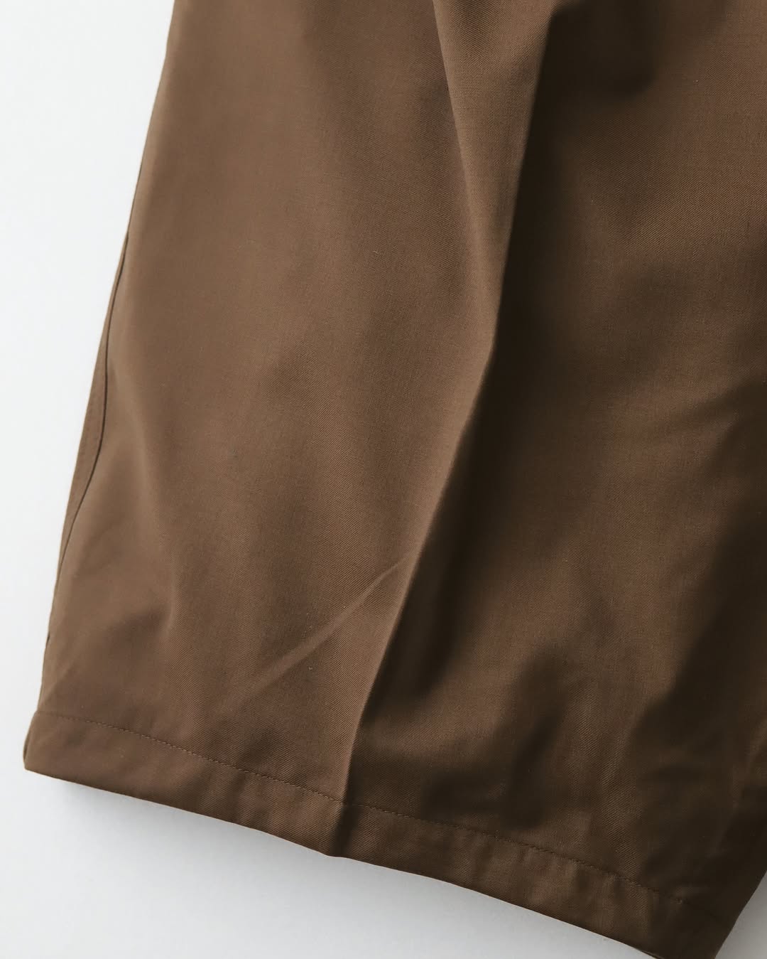 CIRCULAR PANTS BROWN TWILL