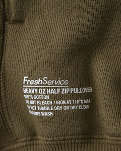 HEAVY OZ HALF ZIP PULLOVER