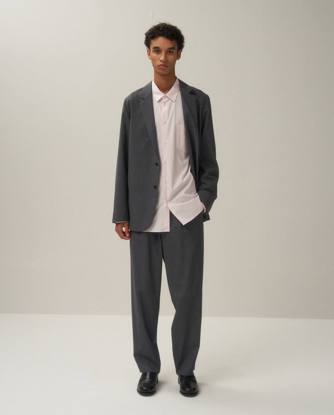 WOOL TROPICAL TAILORED JACKET