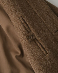 SOUTIEN COLLAR COAT SHORT TWEED
