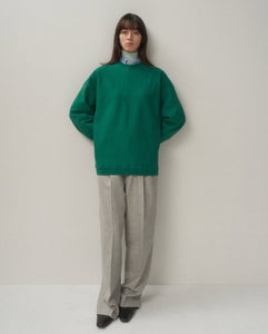 NATURAL DYED URAKE OVERSIZED SWEAT SHIRT
