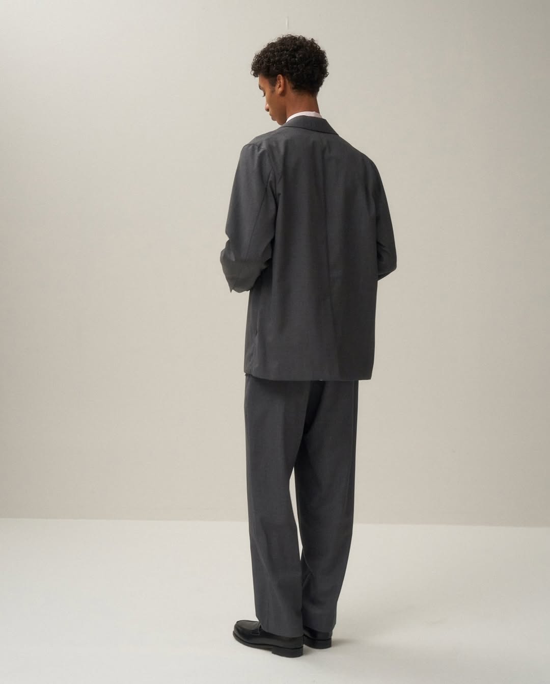 WOOL TROPICAL TAILORED JACKET