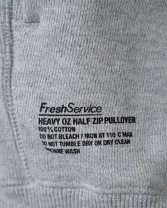 HEAVY OZ HALF ZIP PULLOVER