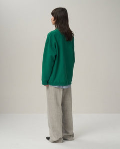 NATURAL DYED URAKE OVERSIZED SWEAT SHIRT