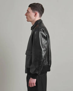 LOEFF LAMB LEATHER FLIGHT JACKET – NCNR WEB STORE