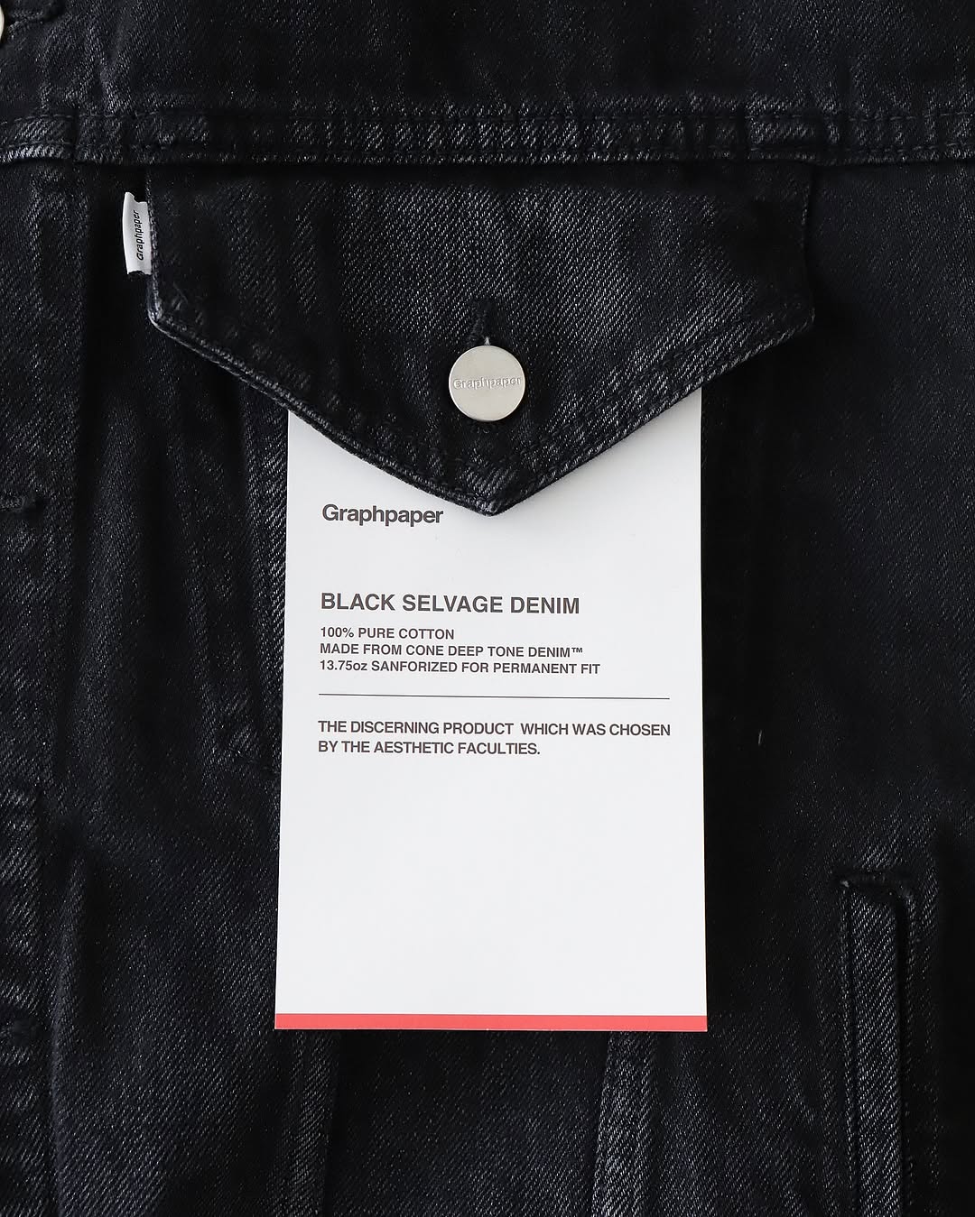 SELVAGE DENIM TRUCKER JACKET